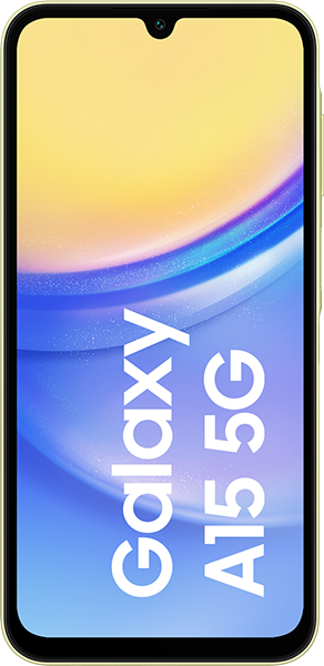 Samsung Galaxy A15 5G Yellow